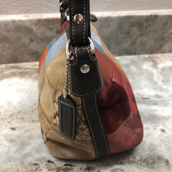 Coach patchwork shoulder bag - Picture 8 of 8